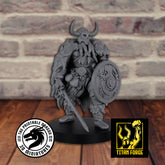 Bjorn Barbarian 3D-printed model